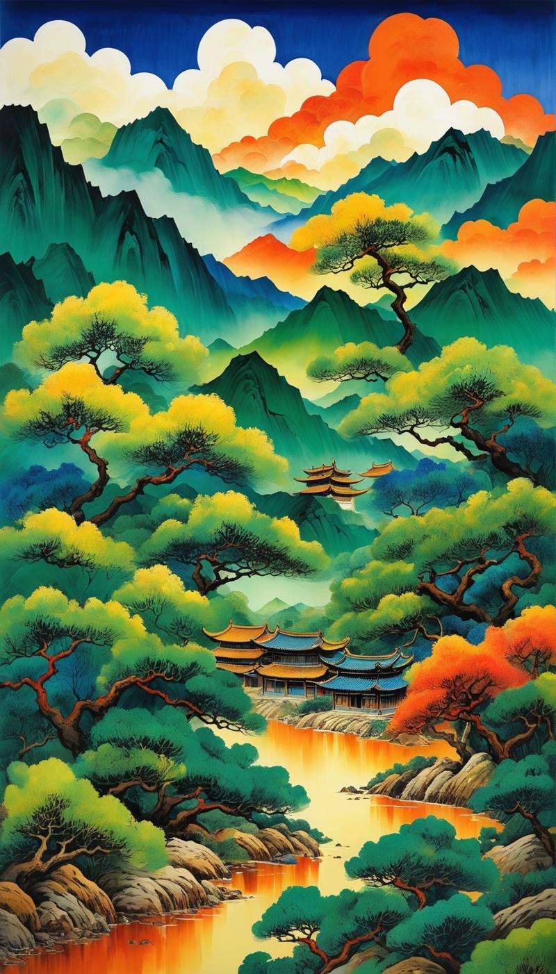 01609-2544518225-Chinese landscape painting,inspired by Wang Ximeng's landscape painting works Thousand Miles of Rivers and Mountains,_the inscri.png